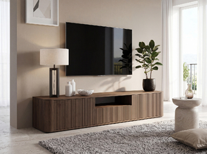 Szafka RTV Norvik 200cm Orzech Elegant wisząca/stojąca