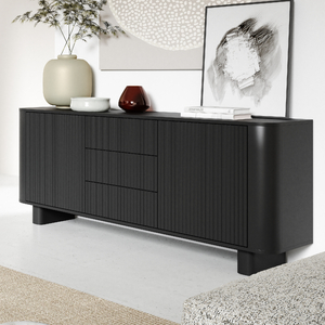 Komoda 2D3S Trenza Czarna