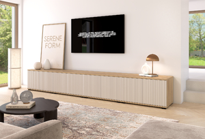 Bello szafka RTV 280cm na nóżkach