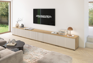 Bello szafka RTV 350cm na nóżkach